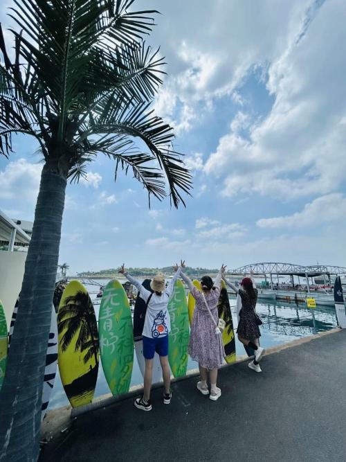 Teambuilding-Saison auf Summer Island · Lasst uns das Meer sehen!