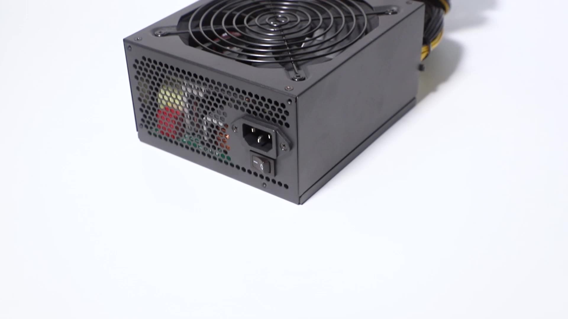 Green Leaf Flat Type Cable  Power Supply in Pc AC100-240V 14CM Black 80+ Bronze 20 + 4pin 550w Witching Power Supply1