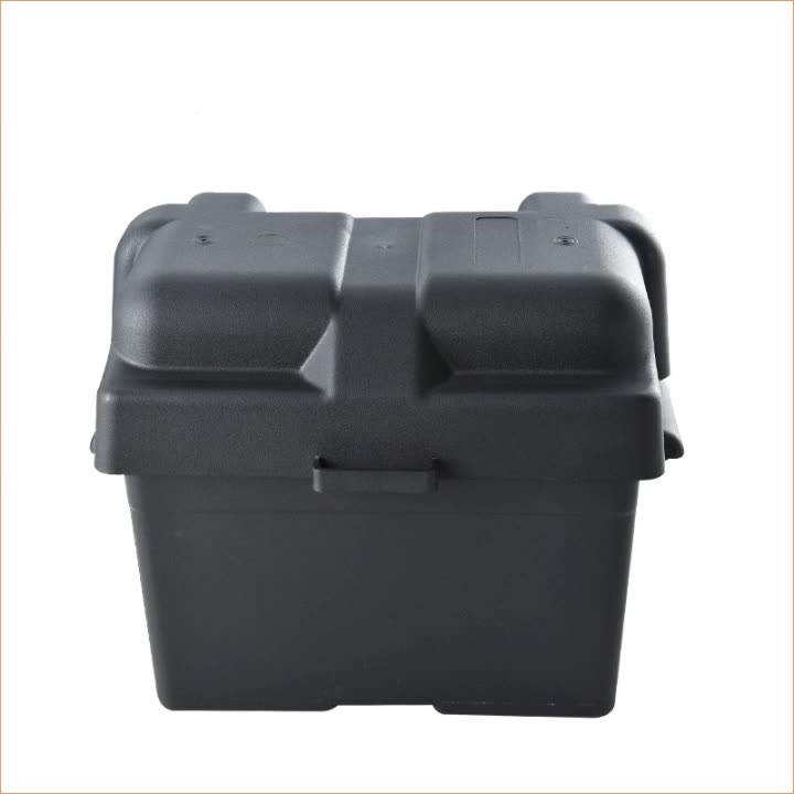 12V ABS Trolling Motor Battery Portable Power Center Marine Plastic Camping Battery Box For Marine Car1