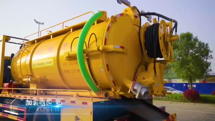 Camión de succión de aguas residuales (1)