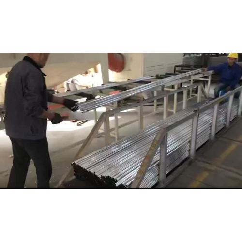 Equipo de chorro de arena de extrusión de aluminio