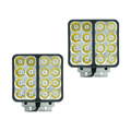 115w Car Front Lamp Truck 7inch Wiring Harness White Amber Spotlight Headlight For Jeep Wrangler JK Auto Lighting System1
