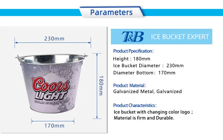 5QT ice bucket with good effect