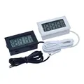 Mini Probe Digital LCD Thermometer Hygrometer - Indoor Temperature and Humidity Meter FY-121