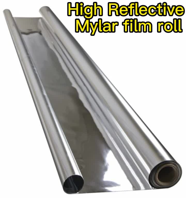 Rouleau de film mylar réfléchissant élevé