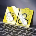 Tempered Glass Screen Protectors for iPhone 16/15/14/13 Pro Max Plus Mini - Black Circle Lens Protection1