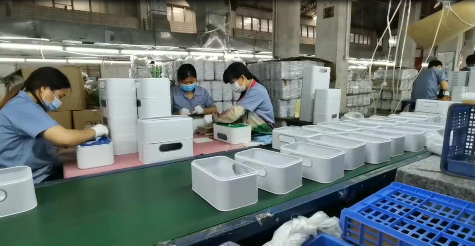 Montage- und Verpackungslinie für Brotbox