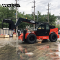 2024 New Condition Telehandler: 7-14 Meter Telescopic Boom with Optional Engine1