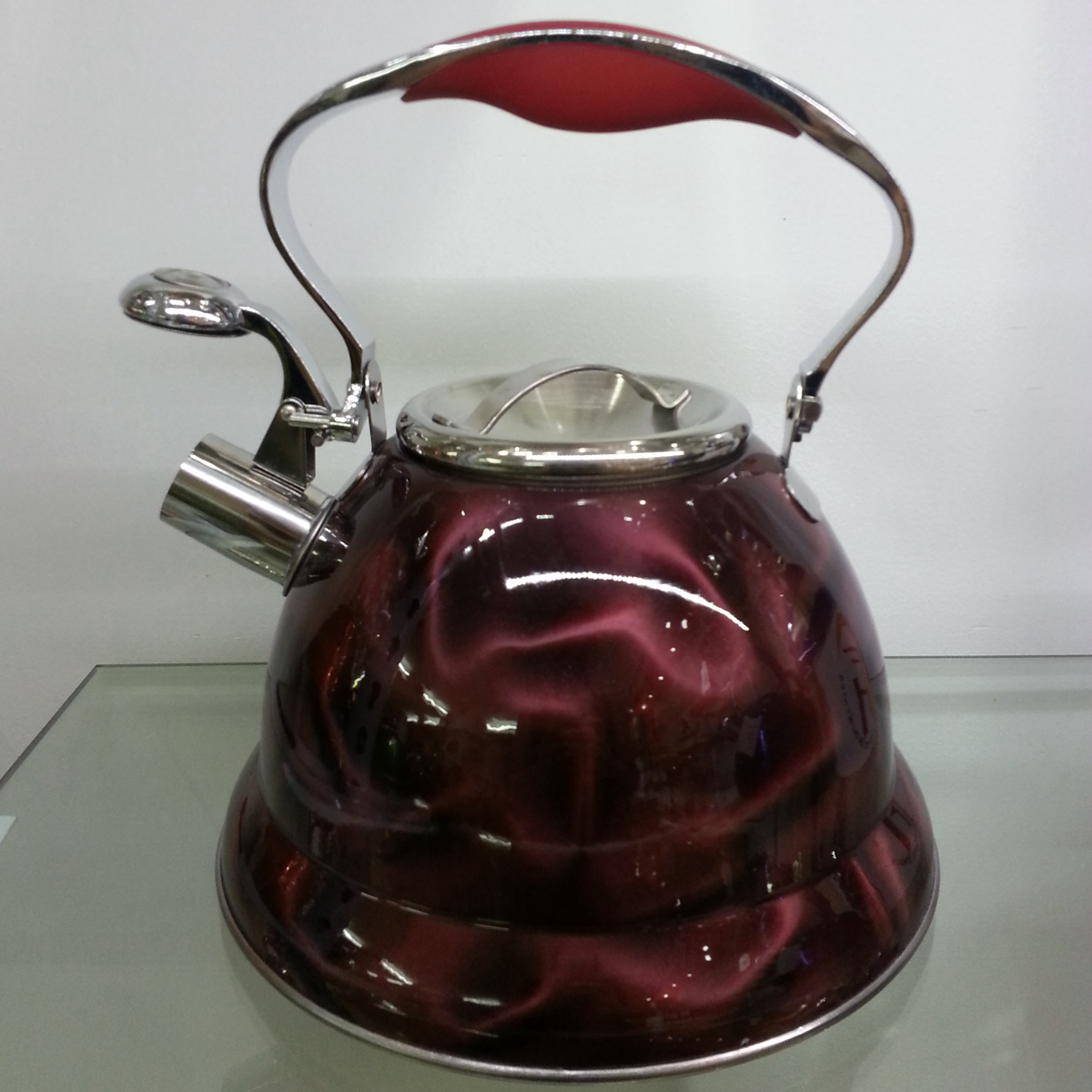 Tettle rayado rojo con estilo FH-128