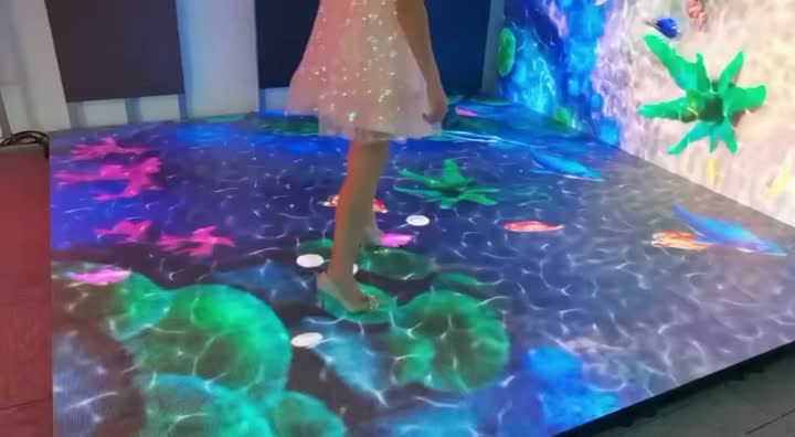 Pantalla LED interactiva de la pista de baile