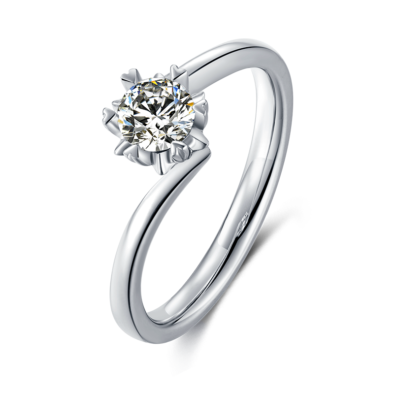 Anillo de mujeres moissanite m01d