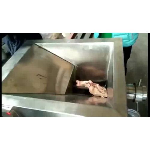 meat bone grinder machine.mp4