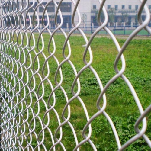 Classification of chain link fence in guardrail nets