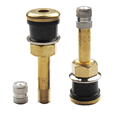 TR500 Brass Truck Tire Valve - Heavy Duty Clamp for Tubeless Valves1