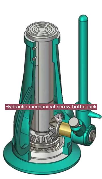 Factory Direct Mechanical Spiral Jacks: 3.2t to 50t Hand Crank Screw Jacks1