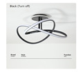 Modern Aluminum Silicone LED Ceiling Lamp for Factory and Office1