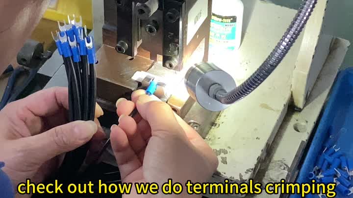 Terminal crimping