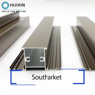 South Africa Market 0.8mm Sliding Window Aluminum Profile1