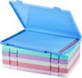 Minimalist A4 Plastic File Storage Box - Portable Customized Product1