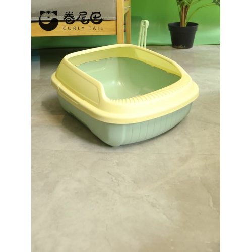 Caja de arena para gatos Curlytail DHS-MO3