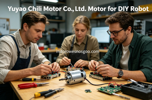 มอเตอร์แปรงถ่าน DC ประสิทธิภาพสูงสำหรับโครงการหุ่นยนต์ DIY และงานอดิเรก