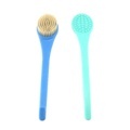 BodyWorks Double-Sided Bath Brush with Long Handle - A Comprehensive Solution for Deep Back Cleansing and Massage1