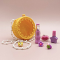 Purple Cruelty-Free Kids Makeup Set with Nail Polish and Lipstick1