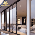 Modern Acrylic Sliding Interior Doors with Glass Design - YY Windows and Doors AS2047 Lowes Specials1