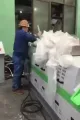 Atık Plastik PP Film Geri Dönüşüm Plastik Granül Makinesi