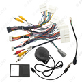 16Pin Power Cord Wiring Harness Adapter with CANBUS for Renault Dacia Toyota Chevrolet Head Unit Installation1
