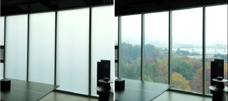 Custom Size Smart Film Switchable Window Tint Glass Shower Door Electric Privacy Tempered Glass