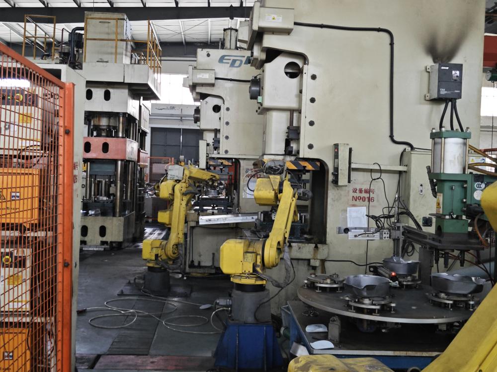 Factory interior