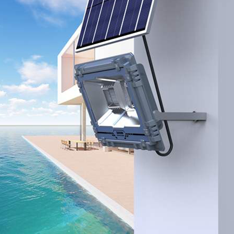 AW Solar LED Lumière d&#39;inondation avec RVB Rhyan