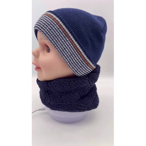 CF-W-0020 Knitted scarf for baby  (1)