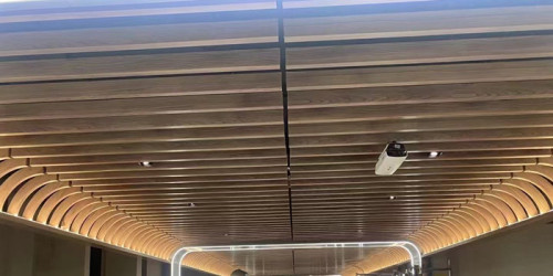 Pre Painted & Laminated Film Aluminum para sa Tube Ceiling