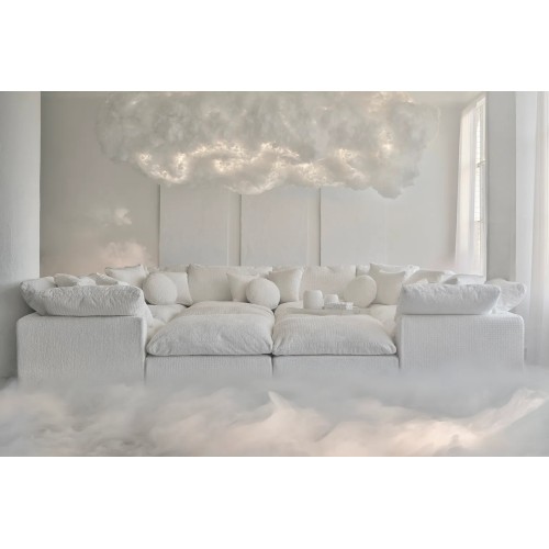 Cloud Dancer 2026: redefiniendo la tapicería del sofá a través de textura, luz y comodidad moderna