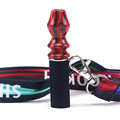 Customizable YINING Resin Shisha Mouthpieces and Hookah Tips with Hang Rope: Wholesale Options Available1
