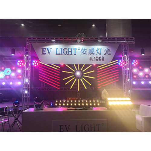 Prolight+Sound GZ 2019에서 LED 픽셀 매핑 빔 라이트 바