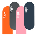 Vegan Matte PU Yoga Mat with Custom Solid Colour Logo Print1