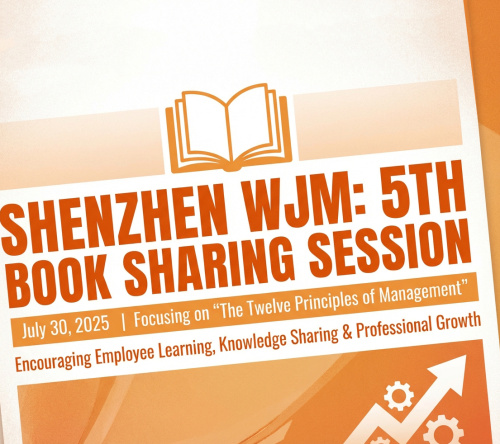 WJM 5th Book Sharing Session | The Twelve Principles of Management by Kazuo Inamori