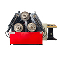 W24S Section Steel Rolling Tube Bender Machine: Automatic Angle Roll Bending1