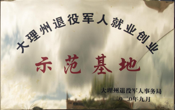 Dali Prefecture Veterans Employment and Entrepreneurship Demonstration Base