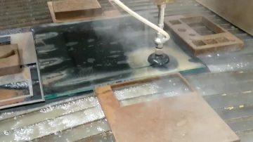 Cutting glass