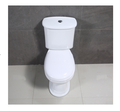 Floor Mount White Ceramic Two Piece Toilet1