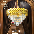 Luxury K9 Crystal Modern Gold Chandelier Lamp1