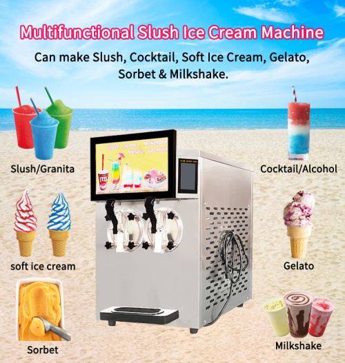 Nieuwe productlancering - Multifunctionele Slush Ice Cream Machine