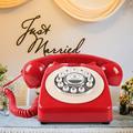 Classic Black Rotary Dial Audio Guest Book Phone: A Novel Wedding Reception Idea for Unique Memories1