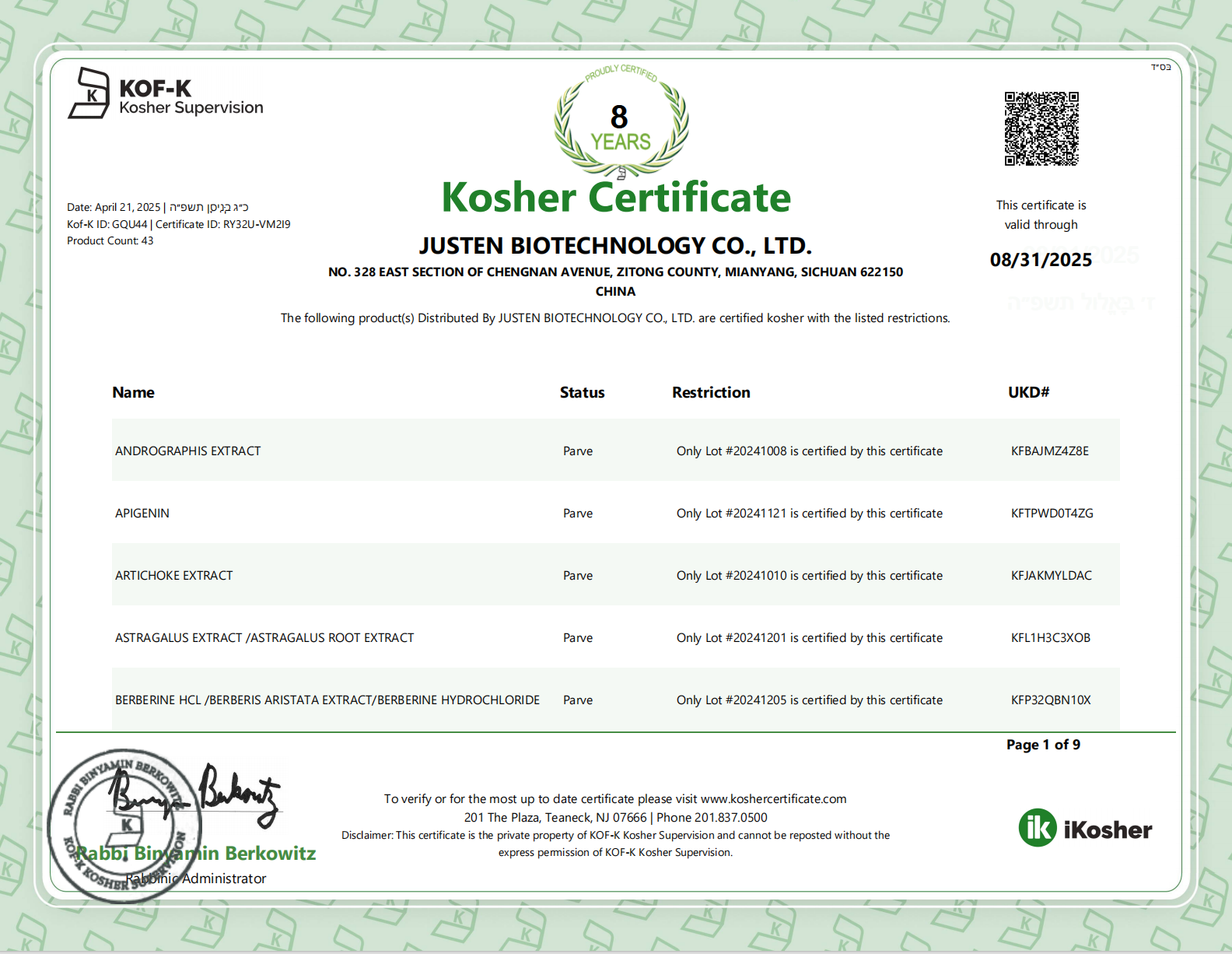 KOSHER