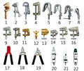 Electrical Material Grounding Welding Earth Clamp with Copper Wire Earthing Clamp" 

However, to make it more suitable for a search engine, we could condense it slightly:

"Grounding Clamp Copper Wire Earthing Clamp1