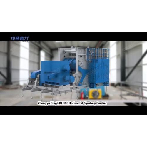 Máy nghiền con quay ngang để khai thác và khai thác đá